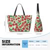 Strawberry Pattern Print Anti-Sand Beach Tote Bag,Versatile And Stylish For All Your Adventures view 4