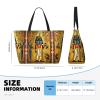 Ancient Egypt Tribe Series Print Spacious Travel Beach Bag,Versatile Anti-Sand Beach Tote,For All Your Needs view 3