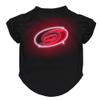 Littlearth NHL Neon Pet T-Shirt Carolina Hurricanes view 1