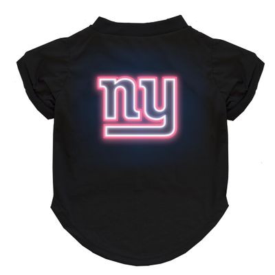 Littlearth NFL Neon Pet T-Shirt New York Giants