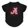 Littlearth NCAA Neon Pet T-Shirt Alabama Crimson Tide view 1