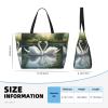 Beautiful White Swans On The Lake Print Anti-Sand Beach Tote Bag,Versatile And Stylish For All Your Adventures view 4