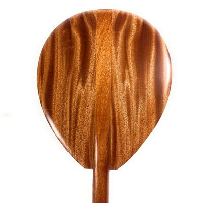 Tikimaster Flaming Premium Outrigger Paddle 50 inch with T-Handle - Made in Hawaii | #koa7312