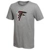 Outerstuff NFL Men's Primary Stadium Logo Short Sleeve T-Shirt, Atlanta Falcons Grey, X-Large view 1