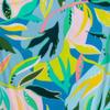 Gottex Baby Girl's Kids Toddler and Little Rainforest Blue Tropical Print One Piece Swimsuit view 3