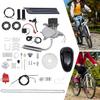 2 Stroke 100CC Bicycle Engine Kit Motorized Bike Motor Kit,Petrol Gas Powered Bicycle Motor Kit for 26" or 28" Bikes with V-Shaped Frames Conversion Full Set (44 Teeth) view 1