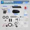 2 Stroke 100CC Bicycle Engine Kit Motorized Bike Motor Kit,Petrol Gas Powered Bicycle Motor Kit for 26" or 28" Bikes with V-Shaped Frames Conversion Full Set (44 Teeth) view 2