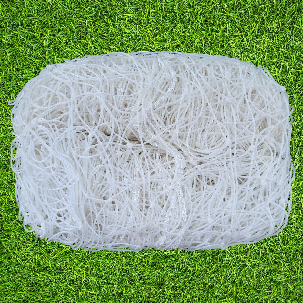 Vallerta Soccer Goal NET. Weatherproof, Polyethylene Twine Net. (24' X 8' (Standard))