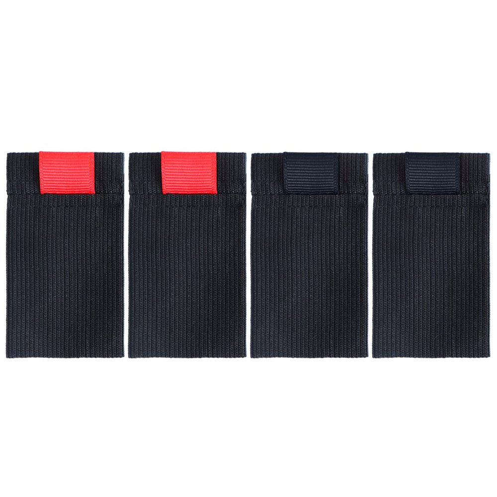 Vdaxvme 4Pcs/Pack Fishing Spool Belt Flexible Elastic Fishing Reel with Reel Protectors Belt Pulley Accessories Fishing Tackle