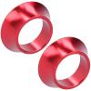 Sunicon 2Pcs Bike Headset Spacer,CNC Aluminium Alloy 15mm Taper Washer Bike Front Fork Conical Stem Spacers for Road Mountain Bike (Red) view 1