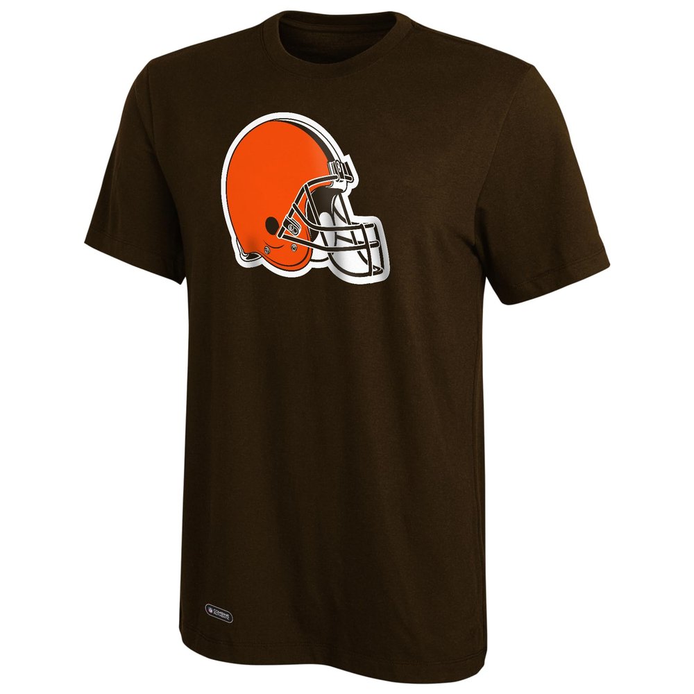Outerstuff NFL Men's Primary Stadium Logo Short Sleeve T-Shirt, Cleveland Browns, Small