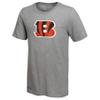 Outerstuff NFL Men's Primary Stadium Logo Short Sleeve T-Shirt, Cincinnati Bengals Grey, Large view 1