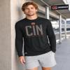 Outerstuff NFL Long Sleeve Tee, Cincinnati Bengals, Team Color, Medium view 3