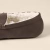 Amazon Essentials Men's Moccasin Slippers, Dark Brown Faux Leather, 9 view 4