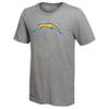 Outerstuff NFL Men's Primary Stadium Logo Short Sleeve T-Shirt, Los Angeles Chargers Grey, Large view 1