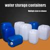 WAZHOU Water Tank Portable Water Containers,Camping Water Tank,Plastic Bucket for Emergency Water Storage,Outdoor Camping Water Storage Jug(Blue,30L/8gal) view 2
