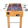 54-Inch Hurricane Foosball Table for Family Game Rooms with Light Cherry Finish, Analog Scoring and Free Accessories (brown) view 3