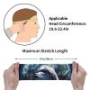 Dwrepo Sports Headbands for Men Women Sports Sweatband Dolphin earth Hairband Moisture Wicking Head Bands, Black view 4