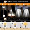 Rechargeable 18000mAh Camping Light with Stand , Telescopic Rechargeable Multifunction Lanterns 7500 Lumens LED Work Light Dimmable IPX7 Emergency Flashlight Emergency, Construction, Power Outages view 4