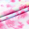 HOZIY Gymnastics Leotards for Girls 2t 3t Tumbling Outfits Tie Dye Flower Floral Biketard Pink White Blue Yellow Dance Clothing Toddlers Sparkly view 3