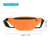 PATIKIL Fanny Pack, Belt Bag Crossbody Waist Bag with Adjustable Strap for Women Men Travel Running Hiking, Orange view 2