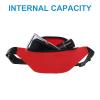 PATIKIL Fanny Pack, Belt Bag Crossbody Waist Bag with Adjustable Strap for Women Men Travel Running Hiking, Orange view 4