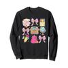 Back to School Coquette Bow Pencil School bus Teacher Women Sweatshirt view 1