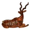 LiuliuBull Tibetan Antelope Trinket Box Wild Animal Statue Figurine Metal Collectibles Ring Necklace Earring Holder Home Decor Novelty Gift view 3