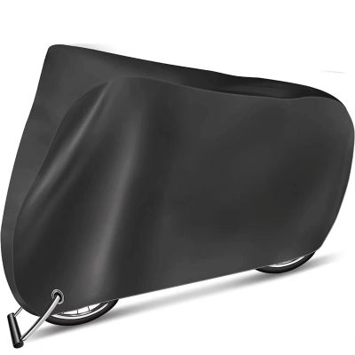 JEXUUD 210D Oxford Outdoor Bike Storage Cover Anti-Sun Bicycle Cover with Waterproof Membrane for one or Two Bicycles