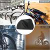 JEXUUD 210D Oxford Outdoor Bike Storage Cover Anti-Sun Bicycle Cover with Waterproof Membrane for one or Two Bicycles view 3