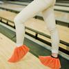 GOOHOCHY Bowling Shoe Covers Reusable Shoe Protectors with Non-Slip Sole and Warm Lining Indoor Sports Accessories for Home Use 2 Pairs 11.61 X 4.72 in view 3