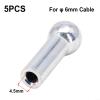 Gym Pulley Machine Stopper Cable Ball, Cable Ball Terminals, Port Joint Parts Equipment Running Yoga Accessories(6mm) view 2