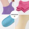 Sakusock Ankle Thin Socks Womens Combed Cotton Low Cut Athletic No Show Running Socks With Heel Tab 6 Pairs (US, Numeric, 3, 7, Regular, Regular, Assorted) view 3