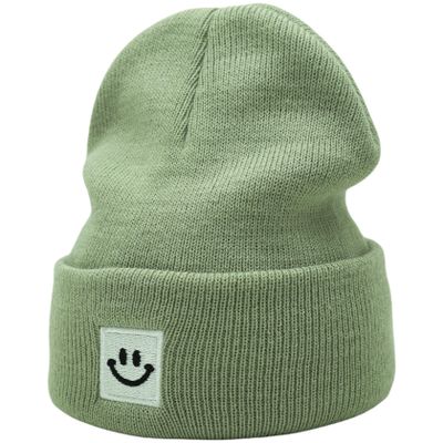 55cube Baby Beanie 0-6 Months Laurel Green