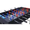 54-Inch Hurricane Foosball Table for Family Game Rooms with Light Cherry Finish, Analog Scoring and Free Accessories (black) view 4