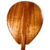 Tikimaster Golden Koa Outrigger Paddle 50 inch with T-Handle - Made in Hawaii | #koa7319 view 1