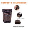 CUAPVPA Copper Bicep Compression Sleeve 1 Pair,Bicep Tendonitis Brace,Triceps Sleeves for Upper Arm Support,Weightlifting,Fit for Men and Women (GOLD, Large) view 4