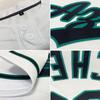 White Aqua Black Mens Softball Uniforms Baseball Bulk Jerseys Two Button Pullover Softball Jerseys for Adult Slowpitch Custom Team Jersey view 4