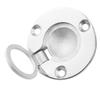 Recessed Boat Hatch Latch Cabinet Flush Mount Lifting Ring Pull Handle for Fishing Boat view 1