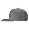 KMITBPN Custom Hip Hop Hats for Men, Flat Brim Snapback Cap Design Your Own Logo Picture Personalized Gifts, Grey view 3
