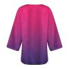2024 Women's Swim Coverup Chiffon Puff Sleeve Kimono Cardigan Open Front Loose Cover Up Beach Summer Casual Blouse Tops view 3