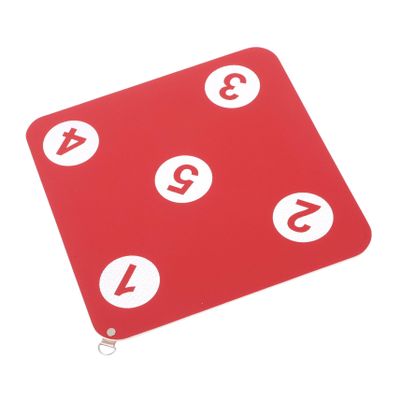 COOLHIYA Hanging Fencing Tool Double-Sided Rubber Practice for Outdoor and Indoor Training Compact Design Smooth Edges for Skill Improvement Fencing