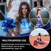 6 Pcs Cheer Drawstring Backpack Cheerleading Drawstring Gym Bags Cheerleader Gifts for Cheerleaders (Black&Red) view 3