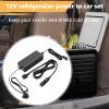 Norward Power Cord Compatible with Alpicool, Bodega, Euhomy, BougeRV, ARB, ICECO, Setpower, JoyTutus, Cooler Power Cord for Most AC/DC Adapter Car Refrigerators  view 2