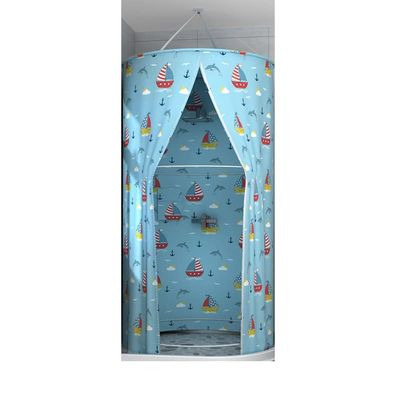 Fiskenet Aqumotic Camping Shower Tent Outside Changing Room Shower Enclosure 80-200cm (Blue)