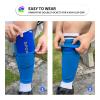 ATHCISE Kids Youth Soccer Shin Guards with Sleeves, Slip in Shinguards Soccer Shin Pads for 3-15 Years Old Boys Girls Child Teens view 2