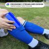 ATHCISE Kids Youth Soccer Shin Guards with Sleeves, Slip in Shinguards Soccer Shin Pads for 3-15 Years Old Boys Girls Child Teens view 3