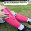 ATHCISE Kids Youth Soccer Shin Guards with Sleeves, Slip in Shinguards Soccer Shin Pads for 3-15 Years Old Boys Girls Child Teens view 3