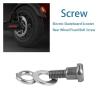 huiyany Rear Wheel Fixed Bolt Screw Compatible with Xiaomi Mijia M365 Pro Electric Scooter Parts Skateboard Rear Wheel Bearing Screws Accessories(2 Set) view 3