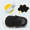 AILYLAKP Toddler Baby Girls Boys Shoes Toddler Walking Sneakers Kids Barefoot Slip on Tennis Infant Shoes Lightweight Breathable for First Babies Black view 3